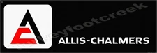 Allis Chalmers Metal Sign 2 Sizes to Choose From