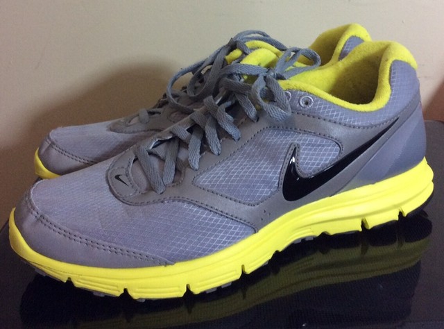 Women Nike Lunarfly 2 Shield H2o Repel Silver Yellow Running Shoes Athletic 10.5 for sale online 