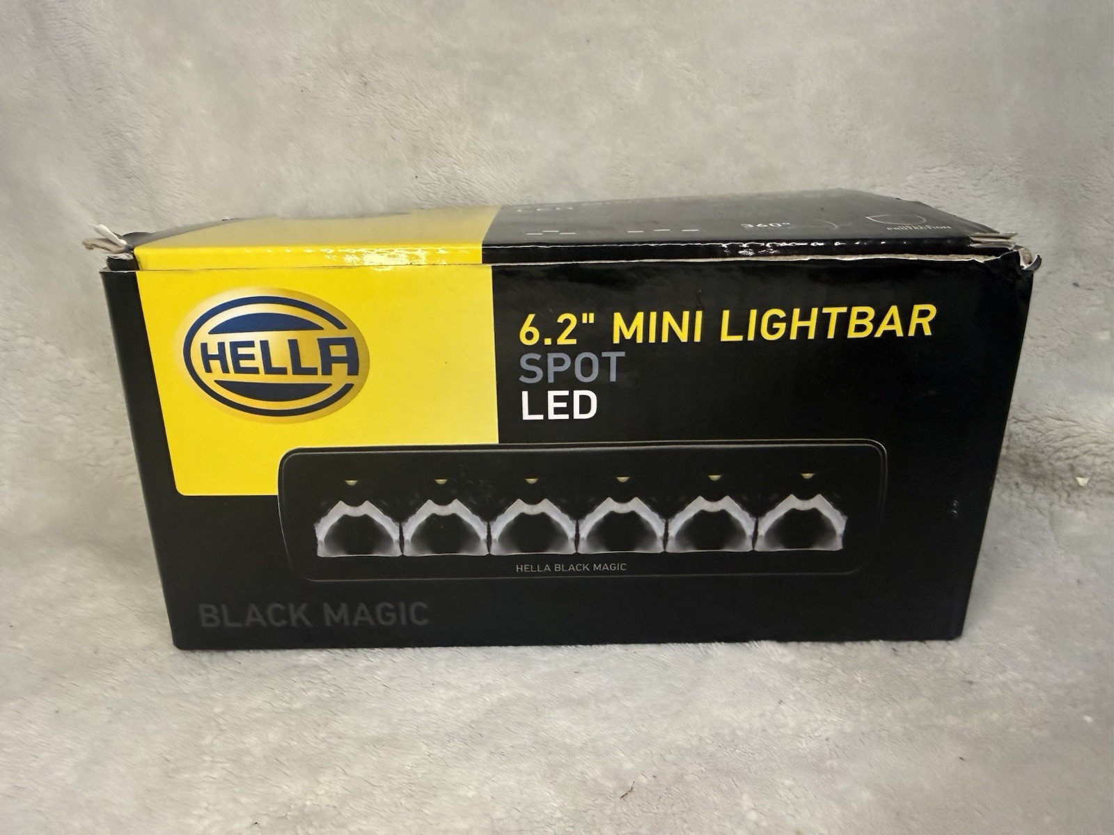 Hella Black Magic 6.2" Spot Beam Magic LED Mini Lightbar NIB