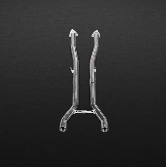 Capristo Bentley Continental Gt V8 Middle Silencer Pipes