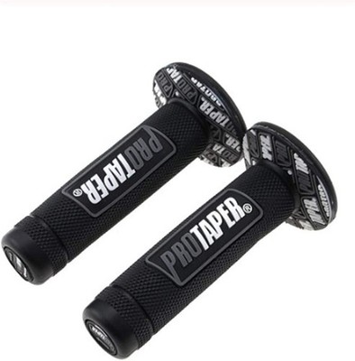Motorrad Griffe Motocross Gummi Dual Density 7/8 Zoll für Dirt Pit Bike Schwarz