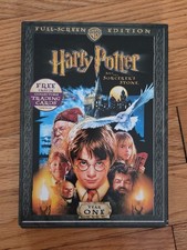 Harry Potter and the Sorcerers Stone DVD, Full Screen, 2001 With Slip Cover