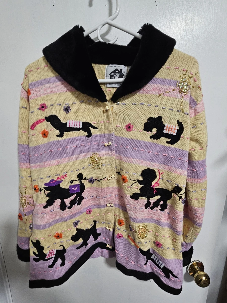 Poodle Sweater In Women's Sweaters for sale | eBay
