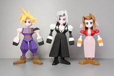 Figur FF7R Cloud Sephiroth Aeris Polygon G Pr...