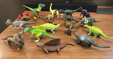 Dinosaur Figures   Mixed Species Collection T-Rex, Stegosaurus, More -Set of 16
