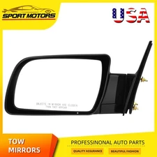Left Driver Side Mirror for 1988-1999 Chevy GMC C/K 1500 2500 3500 Power Adjust