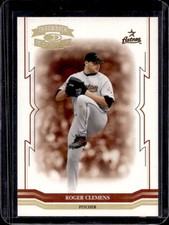 2005 Donruss Throwback Threads Roger Clemens Gold Century Proof #/100 Astros