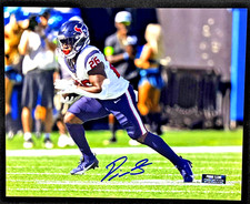 DEVIN SINGLETARY SIGNED 8X10 PHOTO - (Prime Time) NFL Houston Texans