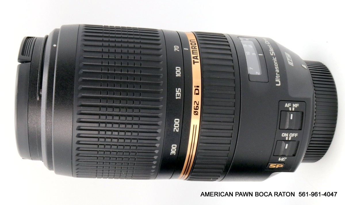Tamron A005 70-300mm F4-5.6 Di VC USD Lens for Nikon w/Hood | eBay