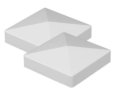 Paquete de 2 vinilos PVC blancos premium de 5 x 5 pulgadas