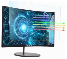 22" Anti-Blue Light Glare Screen Protector for