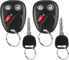 Key Fob Replacement Fits for Silverado Avalanche Suburban Tahoe SSR Sierra Yukon