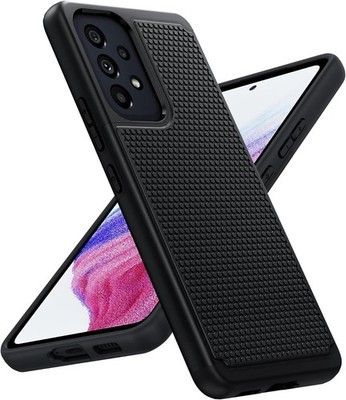 BNIUT for Samsung Galaxy A53-5G Phone Case: Dual Layer Protective Black Matte 