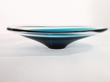 Art Glass Dish Bowl Murano Style Possibly Willy Johansson Hadeland Vintage 60s