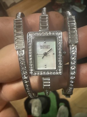 Badgley Mischka Ba/1163wmsb Swarovski Crystal Multi Bangle  display picture 3