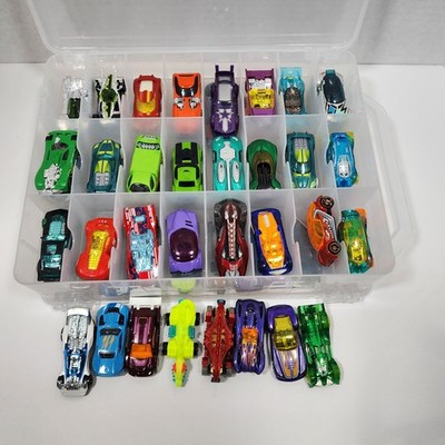 Hot Wheels Match Box Plus Brand Assorted Cars X57 Double Sided Carrying Case (P)
