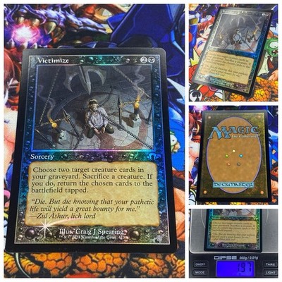 MTG Victimize     NM FOIL Magic TCG Modern Horizons 3: Extras OG Staples