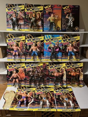 Vintage Original San Francisco Toymakers WCW Boxed Figure Lot VaderFlair Sting
