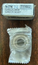 NTN BEARING 6200ZZC3/EM BEARING, NEW lot of 2 