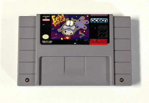 Eek! The Cat (Super Nintendo SNES, 1991) *Cartridge Only*