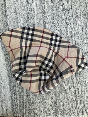 Vintage Burberry Nova Check Reversible Bucket Hat - Modell 79994822 (circa 2002)