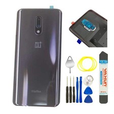 Rear Back Glass Cover Housing Door with Camera Lens Replacement for Oneplus 7...