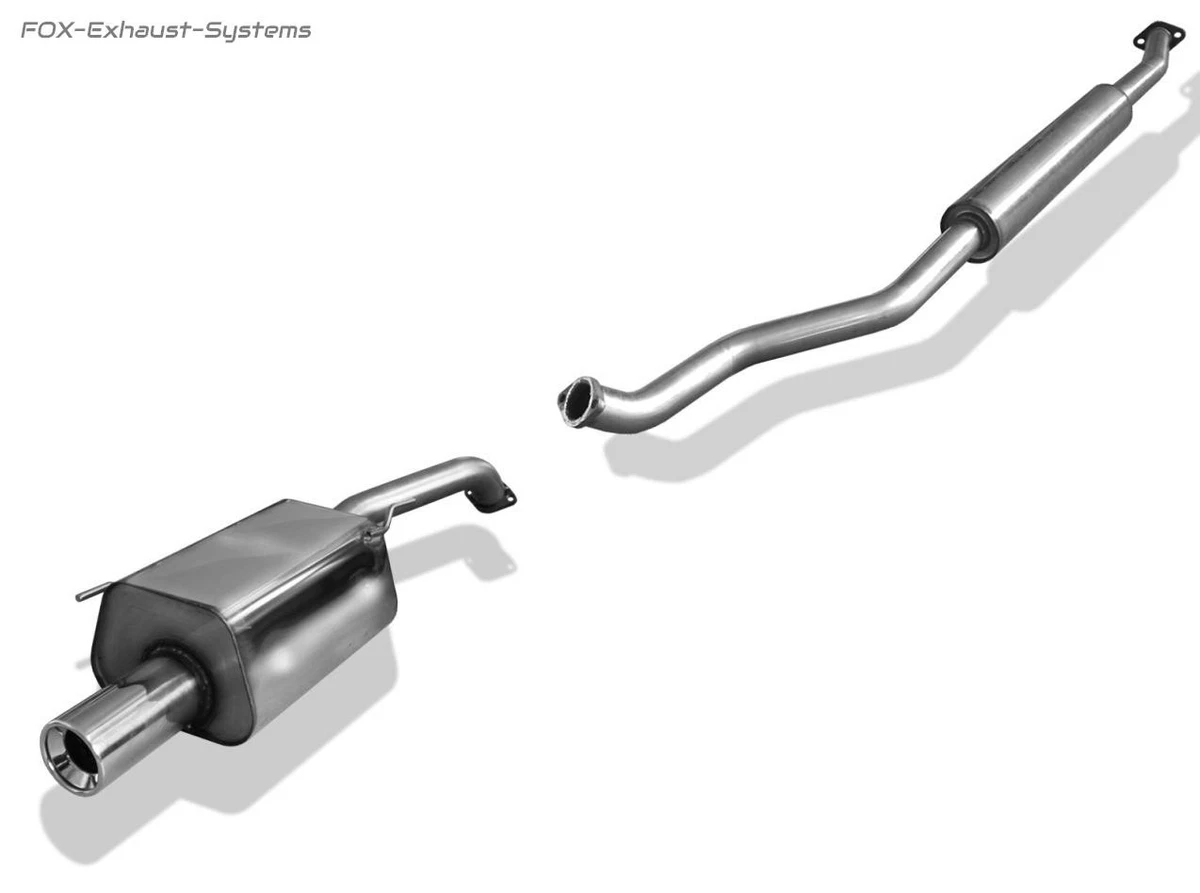 Ferroz Export Remplacement pour silencieux d'échappement NISSAN MICRA K11 1.0/1.3/1.4 08.1992-02.2003