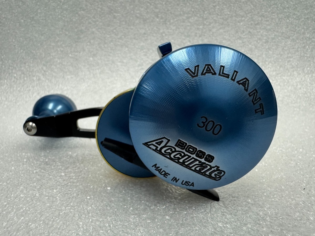 accurate bv-300 l boss valiant baitcasting reel Accurate Valiant 300 Single-Speed BV-300-MAHI-6452