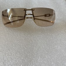 Vintage Gucci Women  s Sunglasses Rimless With Crystals Embellish GG 1792/Strass