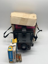 Appareil photo vintage Polaroid EE44 flashcube Sylvania et accessoires