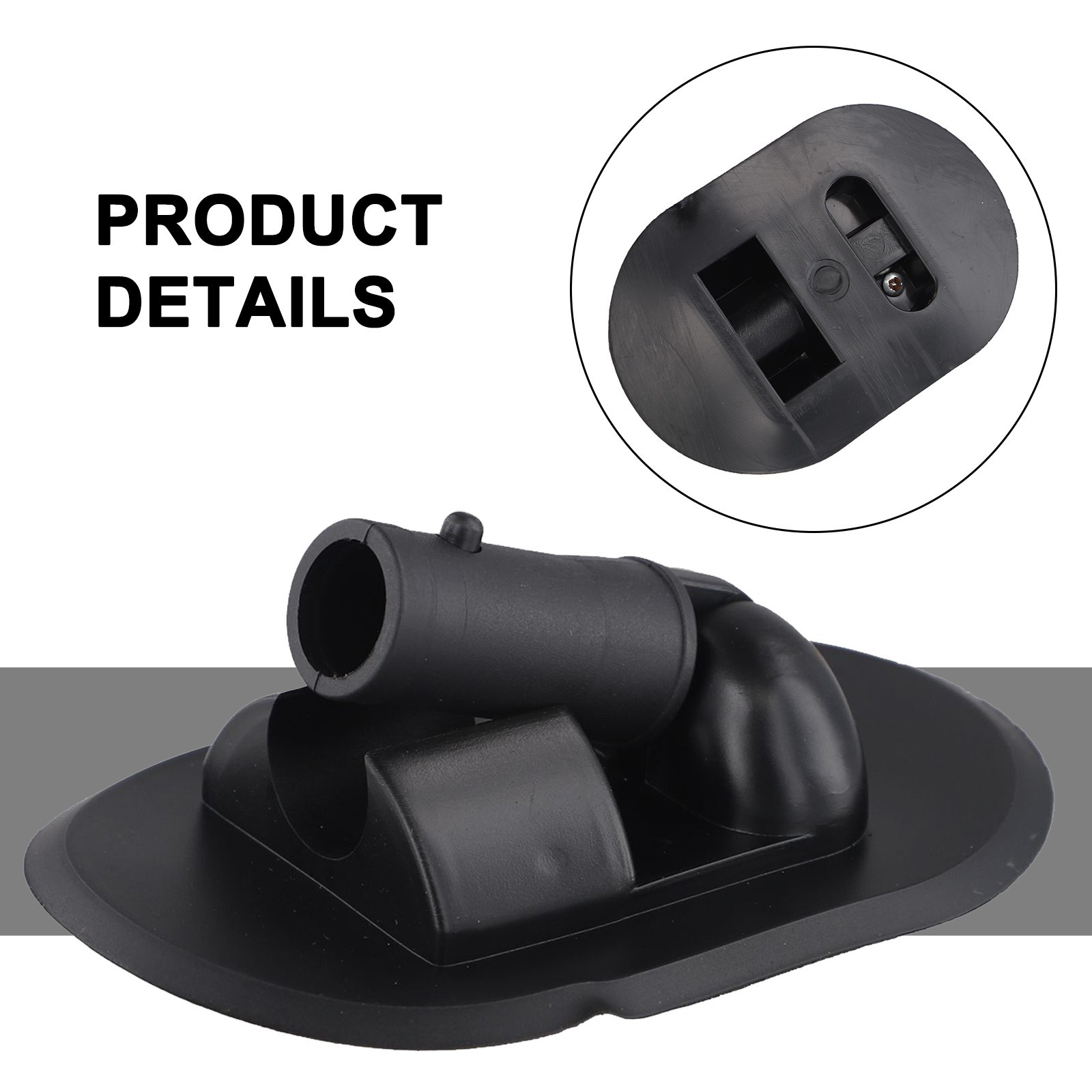 Adjustable Angle PVC Awning Mounting Base for Dinghies and Inflatable Boats