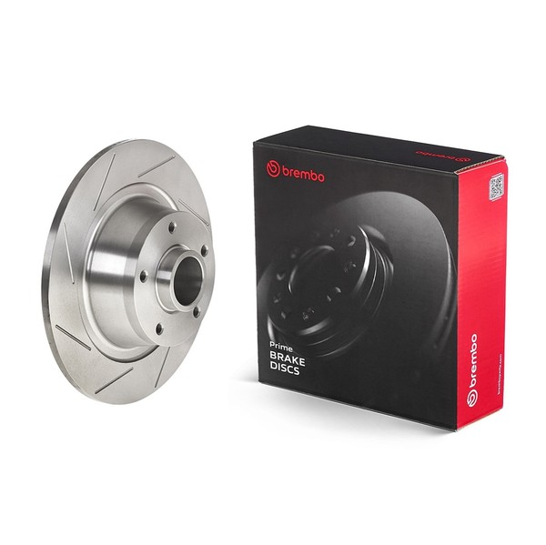 2X Bremsscheibe Prime Line - With Bearing Kit Brembo 08.A753.47 FüR Renault DZ0-image