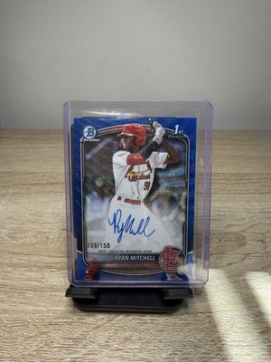 2025 Bowman Draft Ryan Mitchell 1st Blue Wave Auto /150 