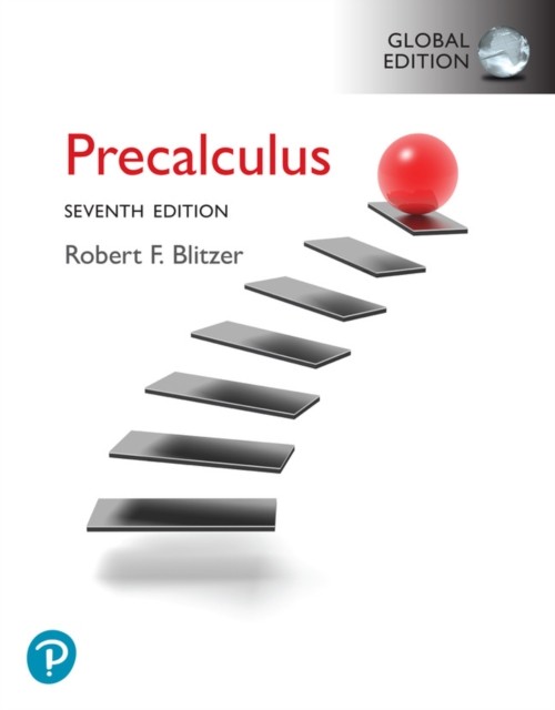 Precalculus, Global Edition by Robert Blitzer (Paperback Book)