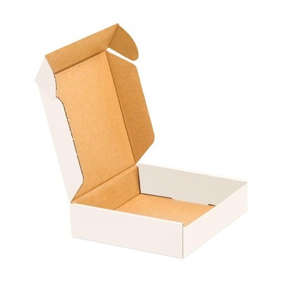 50 pack Small Shipping Box,4x4x1'',Corrugated Mailer,Wonfer Cardboard Box, Wh...