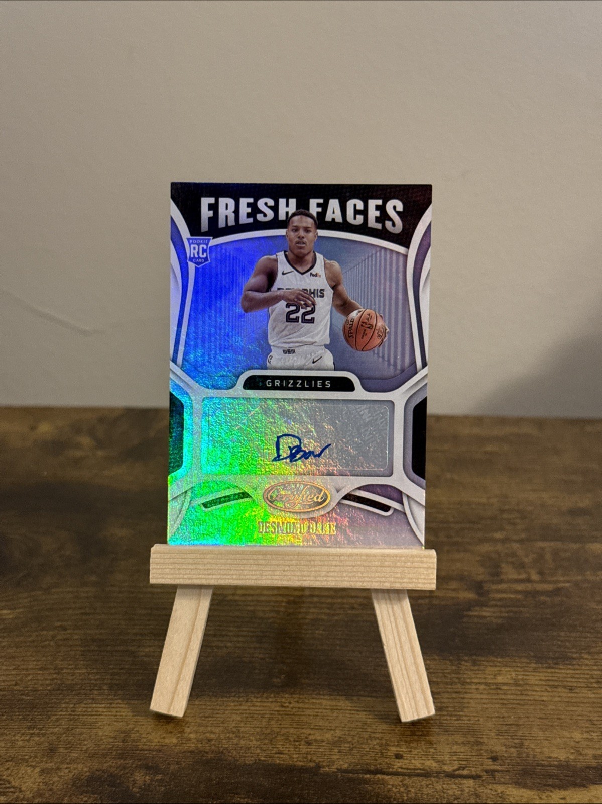 🔥2020-21 Panini Certified #FS-BAN Desmond Bane FRESH FACES AUTO GRIZZLIES🔥
