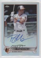 2022 Topps Chrome Veteran Refractor 130/499 Trey Mancini #CVA-TM Auto s7f