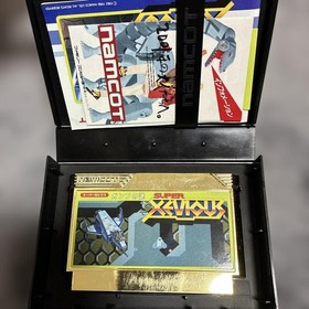 Namco Super Xevious Gump no Nazo Famicom NES Game Software
