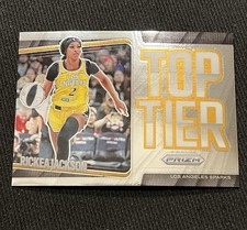RICKEA JACKSON 2025 Panini Prizm WNBA TOP TIER Insert LOS ANGELES SPARKS #11 π