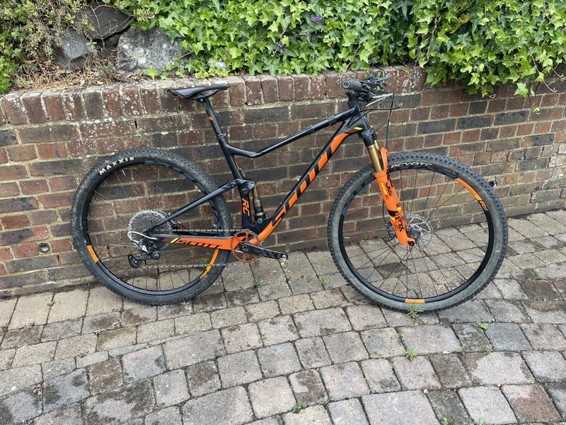 Scott Spark RC SL 29 Frame, Fork, Bars, Stem & Seatpost Only