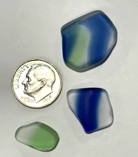 Real Beach Sea Glass Variety ~ Blue Green Pink Brown Yellow Purple Red - U PICK!