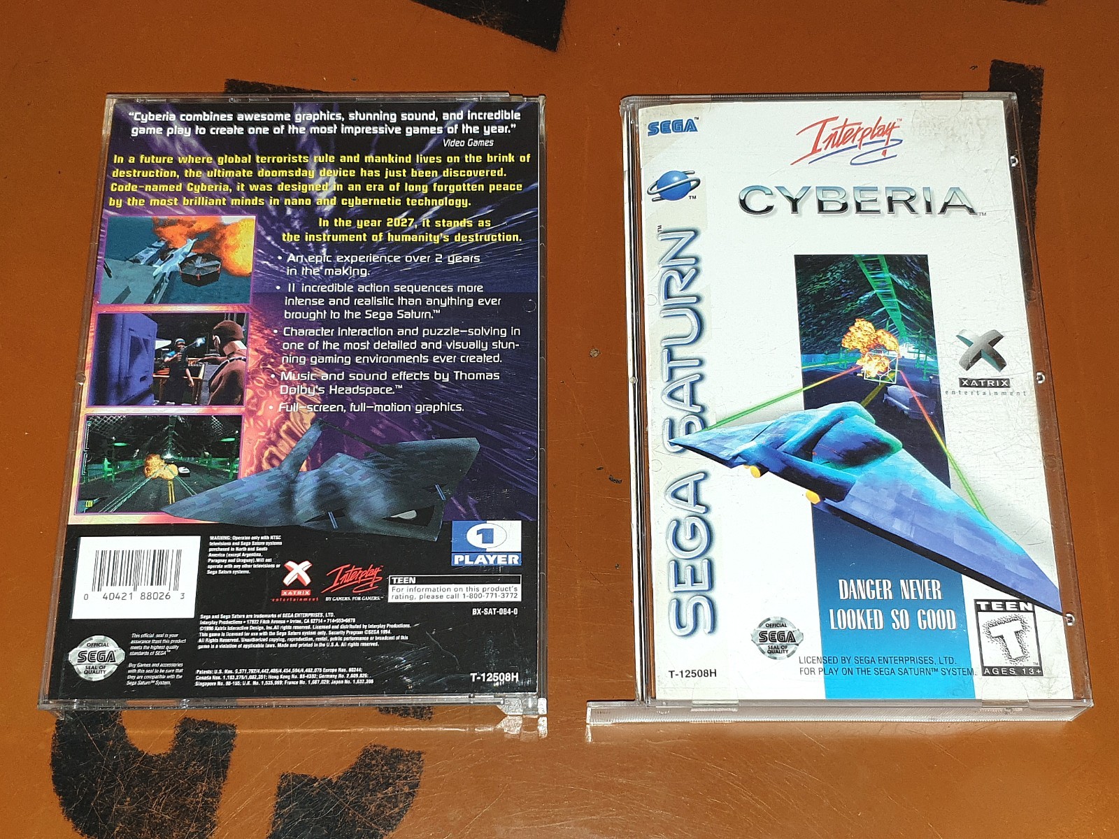 ## SEGA SATURN - Cyberia (Version US) ##