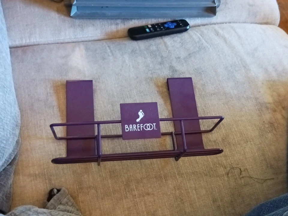 Rack suspenso para exibição de vinho descalço rack de especiarias de metal - Imagem 4 de 4