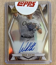2022 Bowman Chrome WES KATH Invicta prospect auto-65/99-White Sox