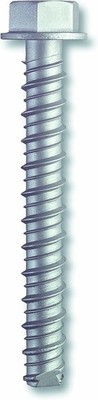 Red Head LDT-3840 Large Diameter Tapcon 3/8-Inch by 4-Inch 4 inches, Zinc 