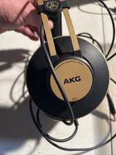 AKG K92 HEADPHONES OVER-EAR CLOSED-BACK STUDIO STEREO MONITOR PROFESSIONAL GRADE