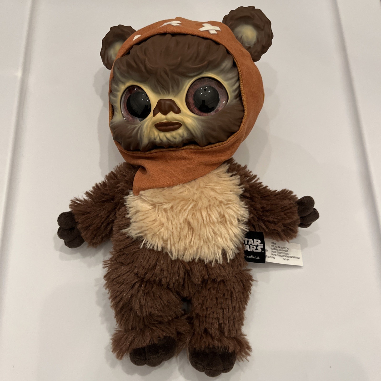 Mattel Star Wars Galactic Pals Ewok plush figure 