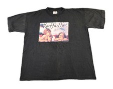 VINTAGE Raffaello Baby Angels Shirt Mens Extra Large 90s Single Stitch Adult A40