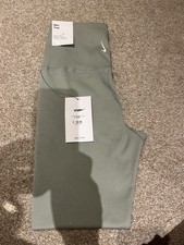 Image of Nike Yoga Dri-fit Leggings. Size XS. Colour-pewter. New with Tags