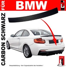 Lackschutzfolie Ladekantenschutz für BMW 2er Coupe F22 2013-2021 Carbon Schwarz